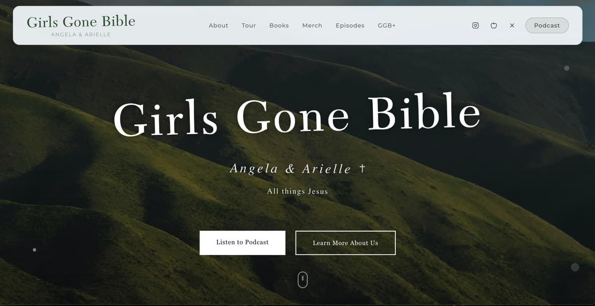 Girls Gone Bible Website Development
